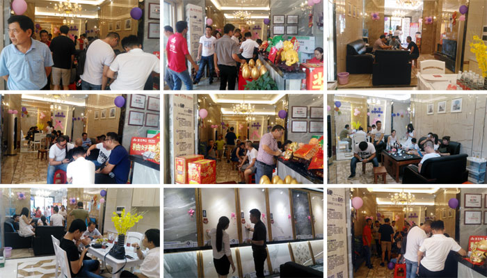 陶瓷一線品牌金艾陶瓷磚湖南衡陽店盛裝開業(yè)，捷報不斷