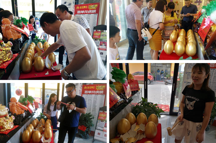 陶瓷一線品牌金艾陶瓷磚湖南衡陽店盛裝開業(yè)，捷報不斷